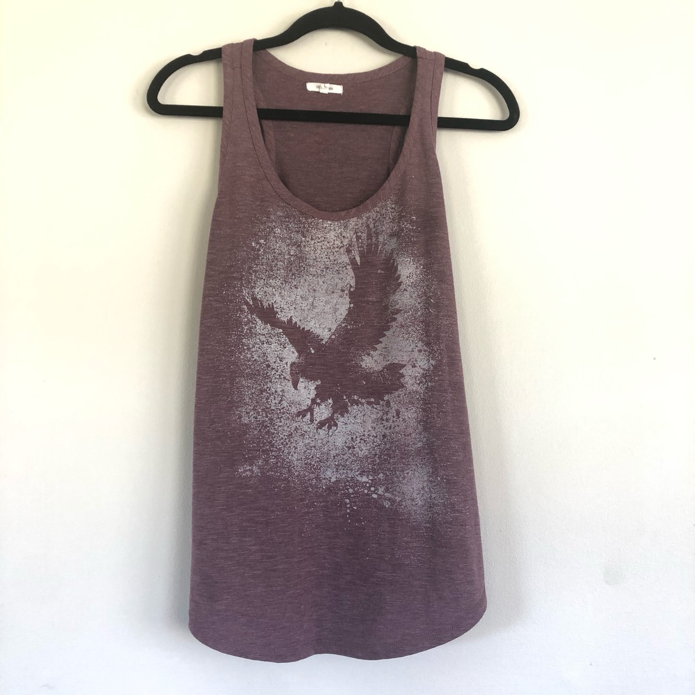 MAURICES Purple Eagle Tank | Large